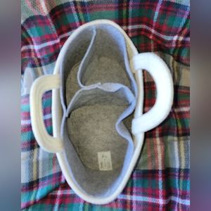 Coiled Rope Diaper Caddy with Dividers - Cloud Island